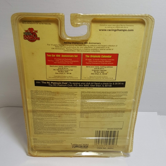 Racing Champions 1999 Brett Bodine - Picture 5 of 5